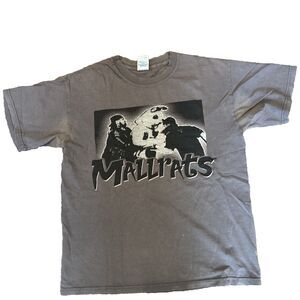 WORN Vintage MALLRATS Movie Promo T Shirt M Jay / Silent Bob Kevin Smith Bunny